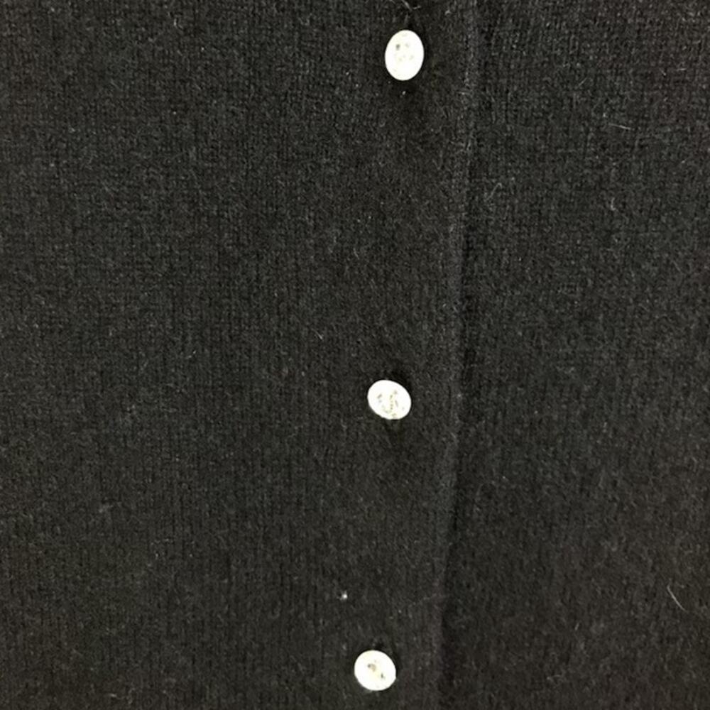 Lord &‎ Taylor Cardigan Womens XS/TP Black Cashmere Gem Buttons Slim Fit Classic - Picture 6 of 7